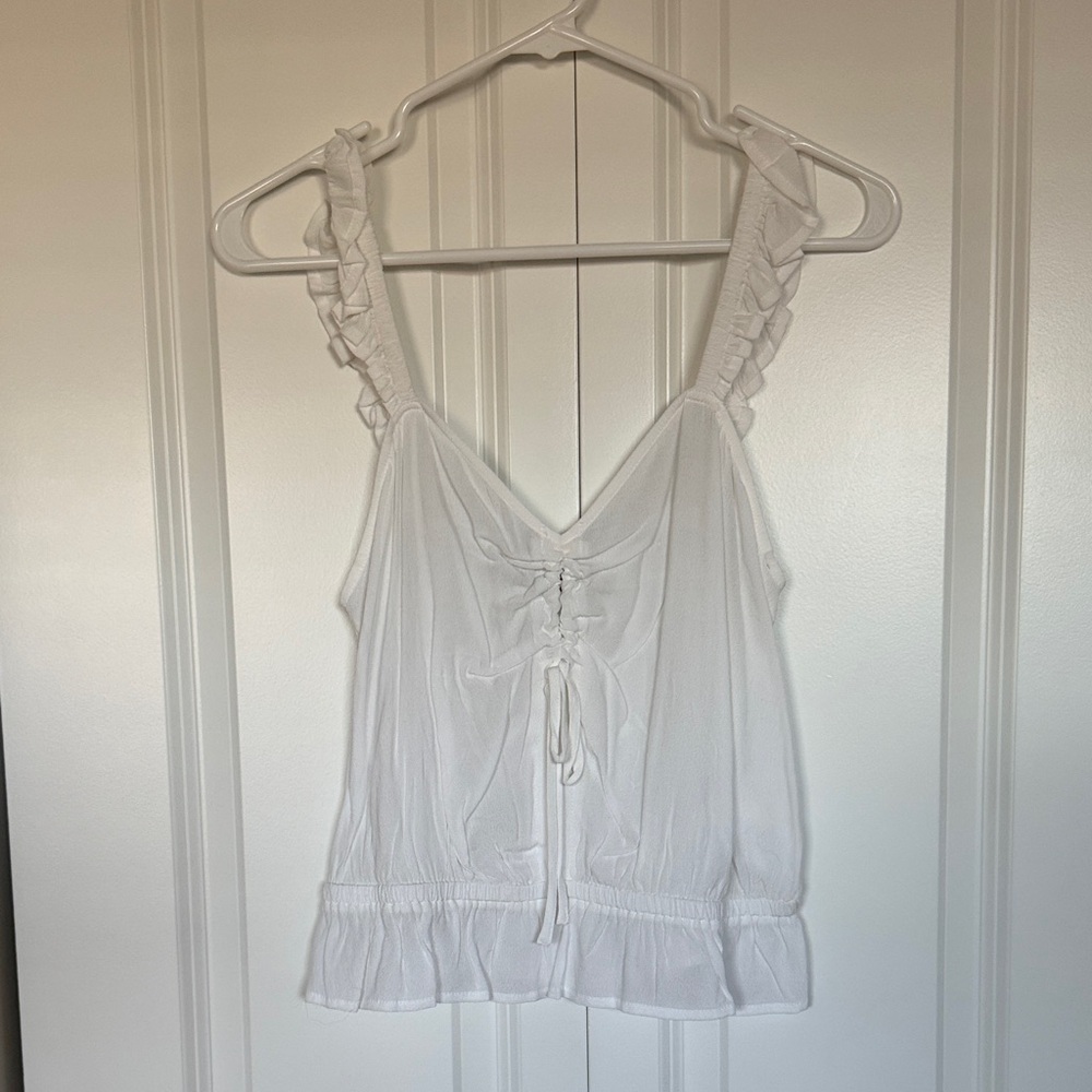Express Elegant White Top